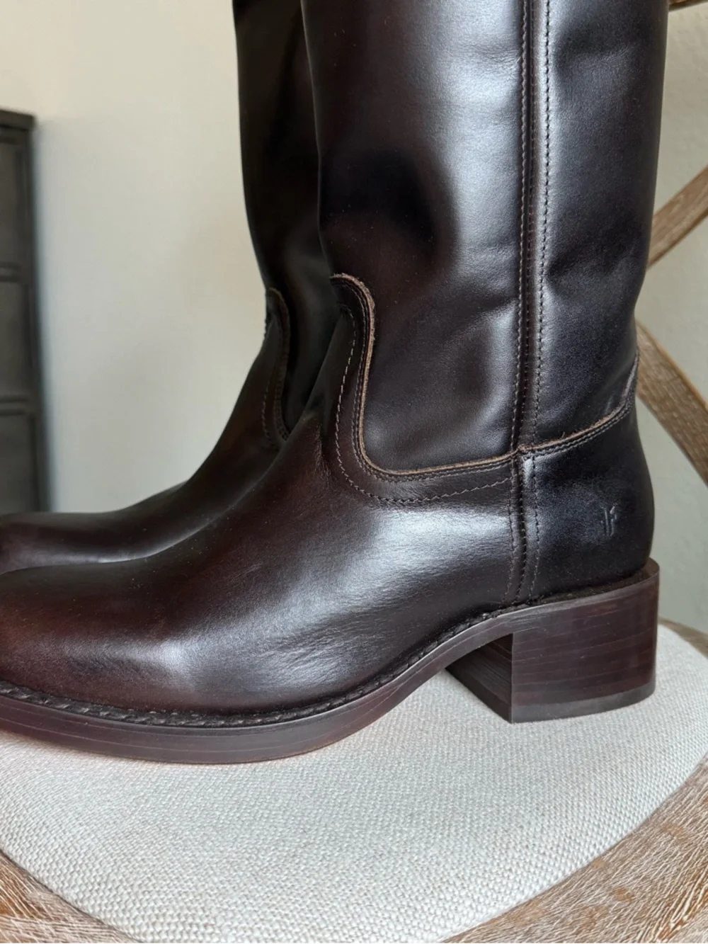 Frye Campus 14L Boots bourbon - Picture 5 of 8